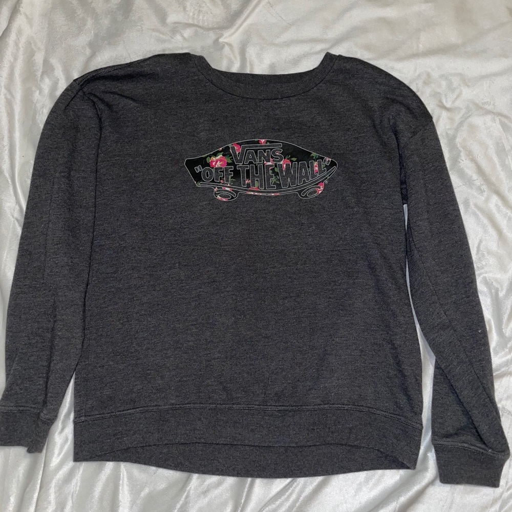Grey vans sweatshirt - Picture 1 of 1